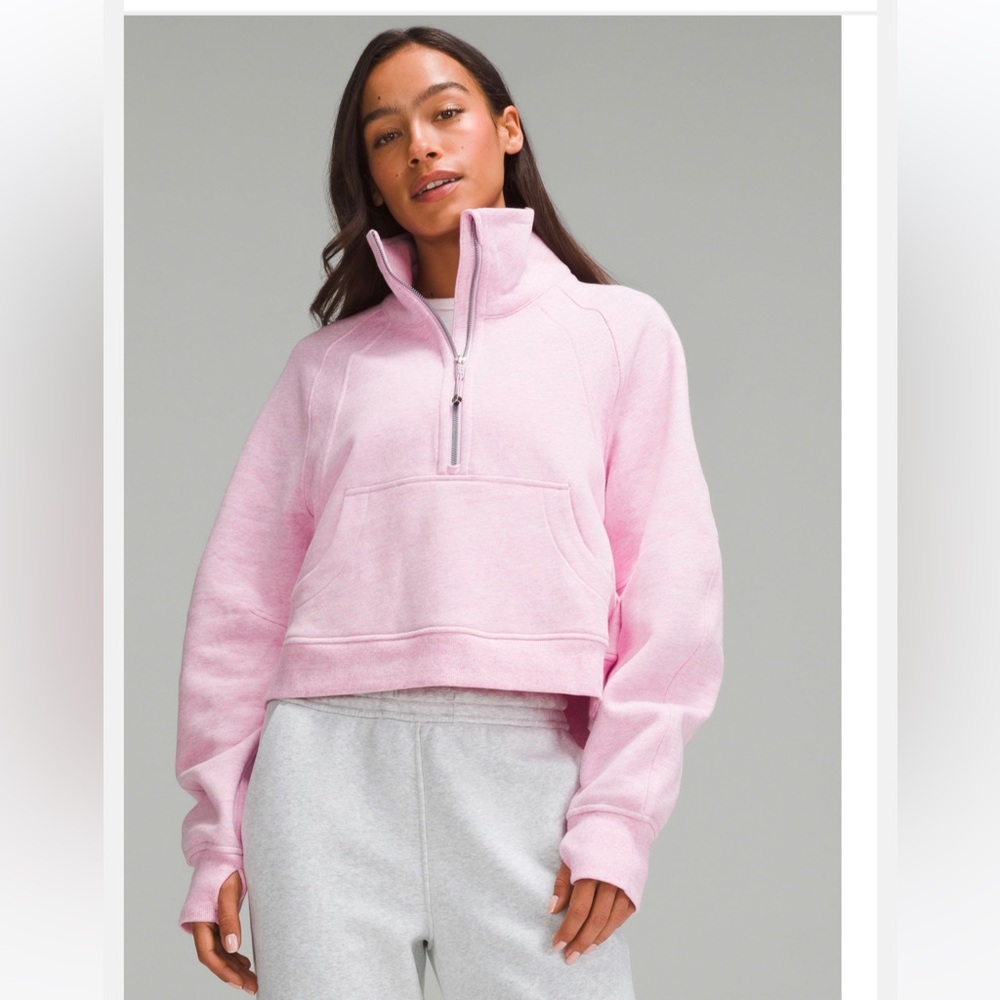 Lululemon Scuba half zip